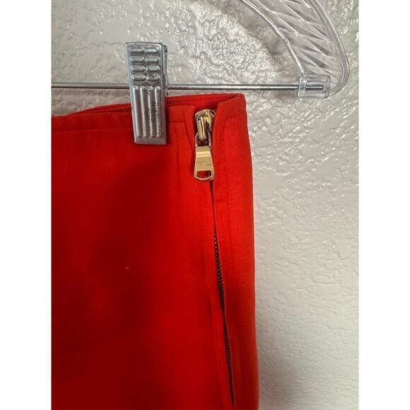 Ralph Lauren Black Label Orange Mini Skirt Size 4 - Picture 2 of 6
